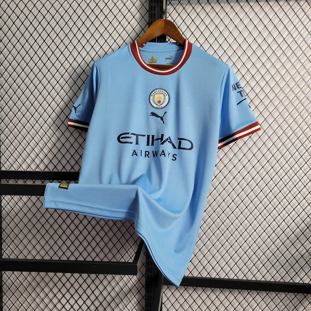 2022/2023 Manchester City Home Football Shirt