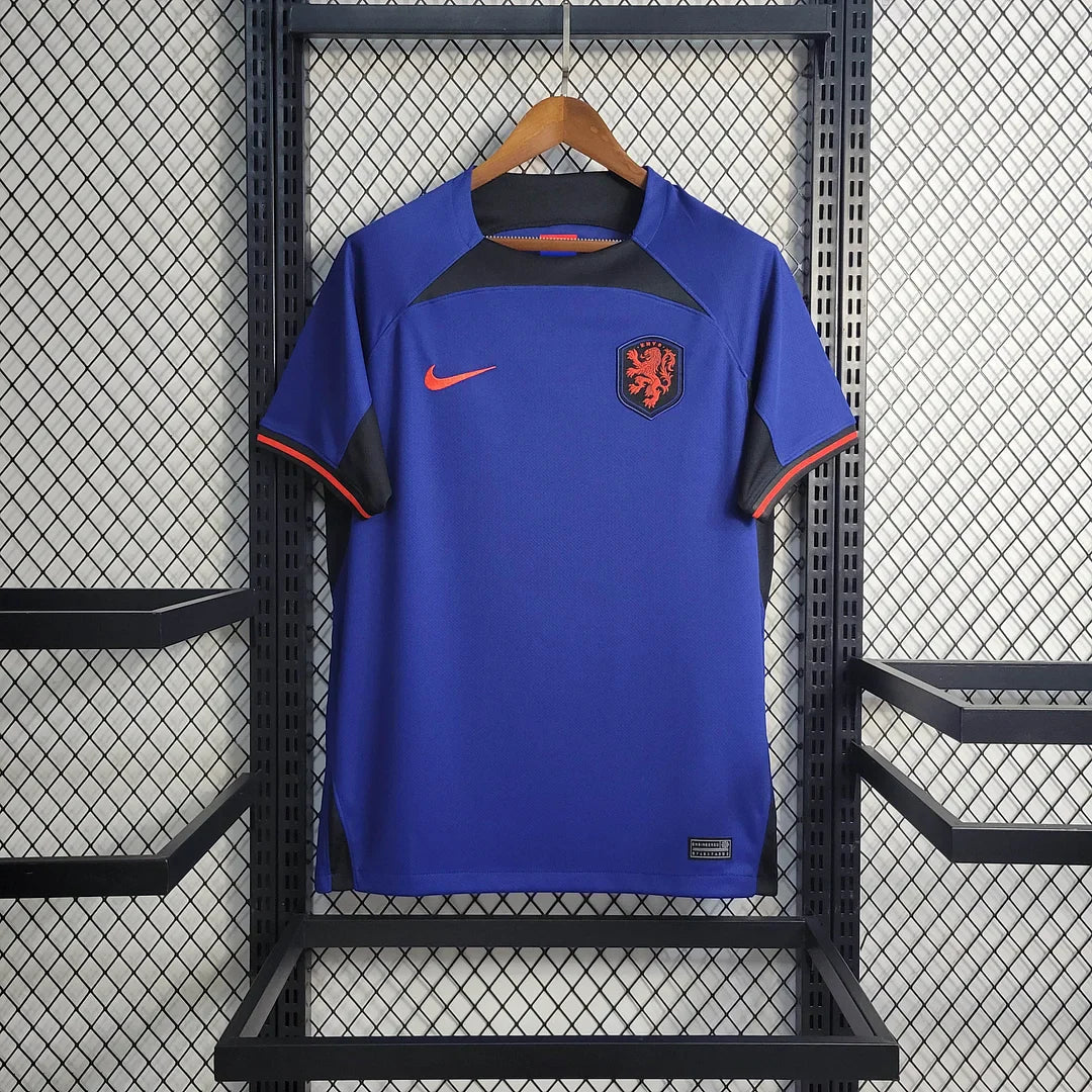 2022 FIFA World Cup Netherlands National Team Away Football Shirt
