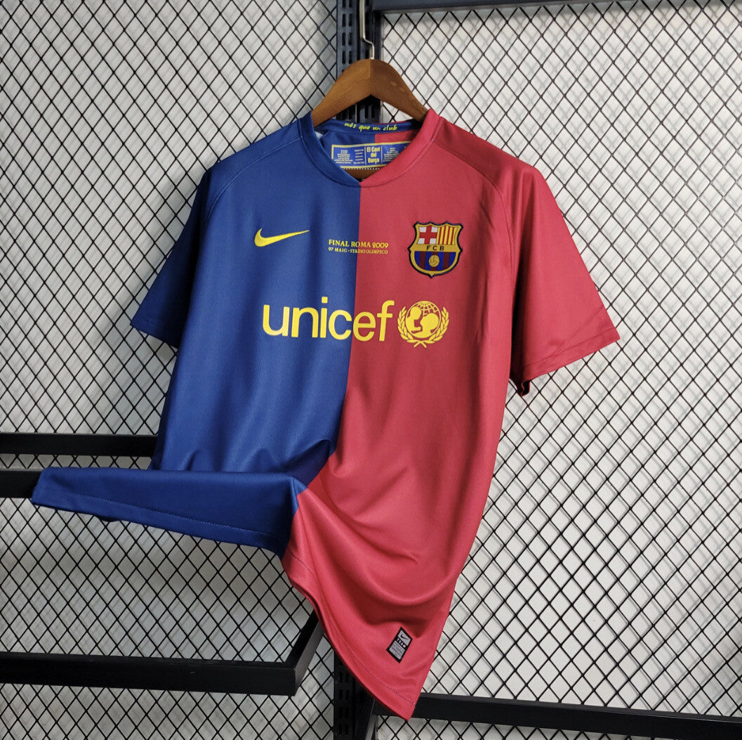 2008/2009 Retro Barcelona Home Football Shirt