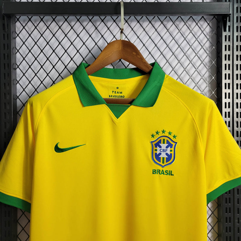 19/20 Brazil Home Football Shirt