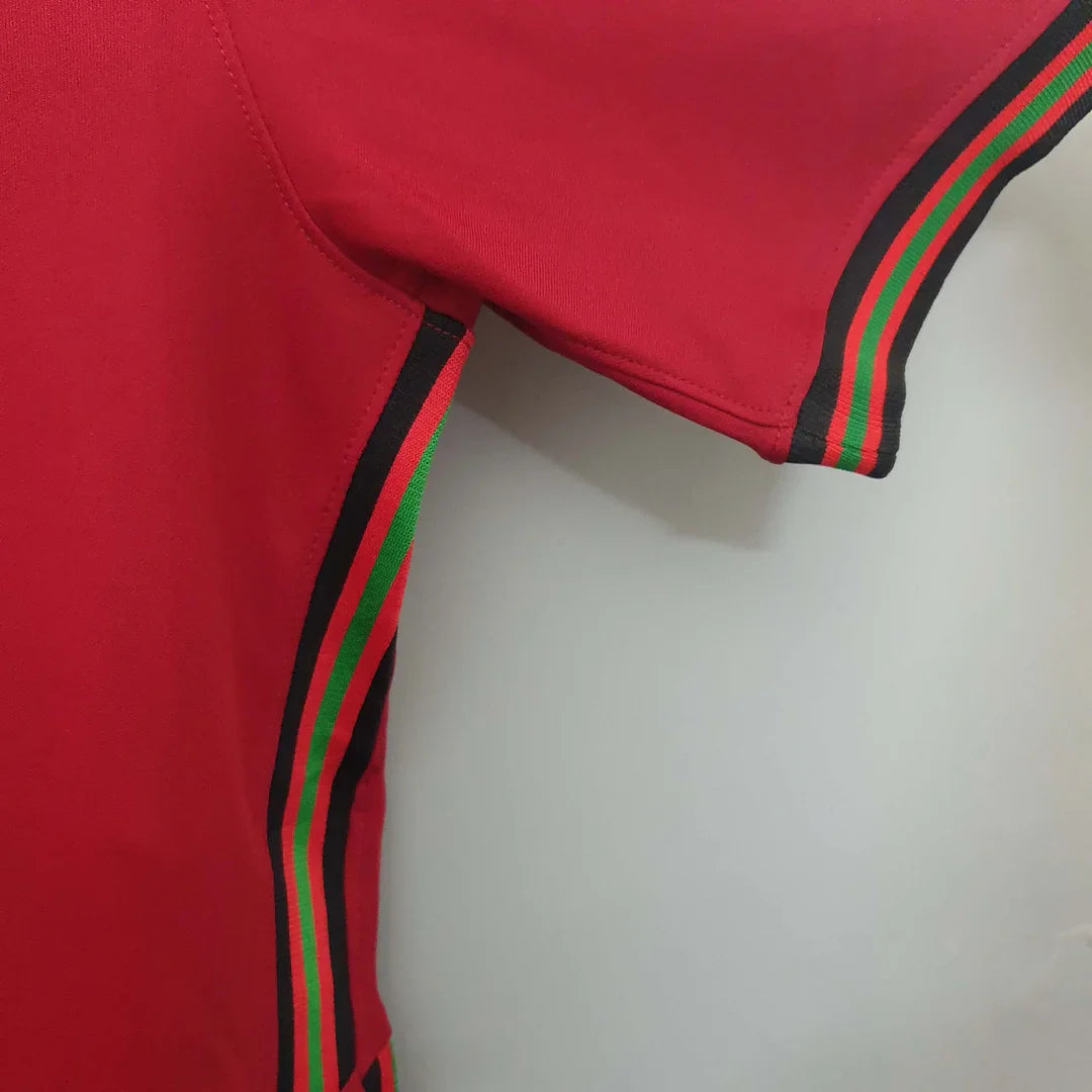 2020 Portugal Red Home Football Shirt