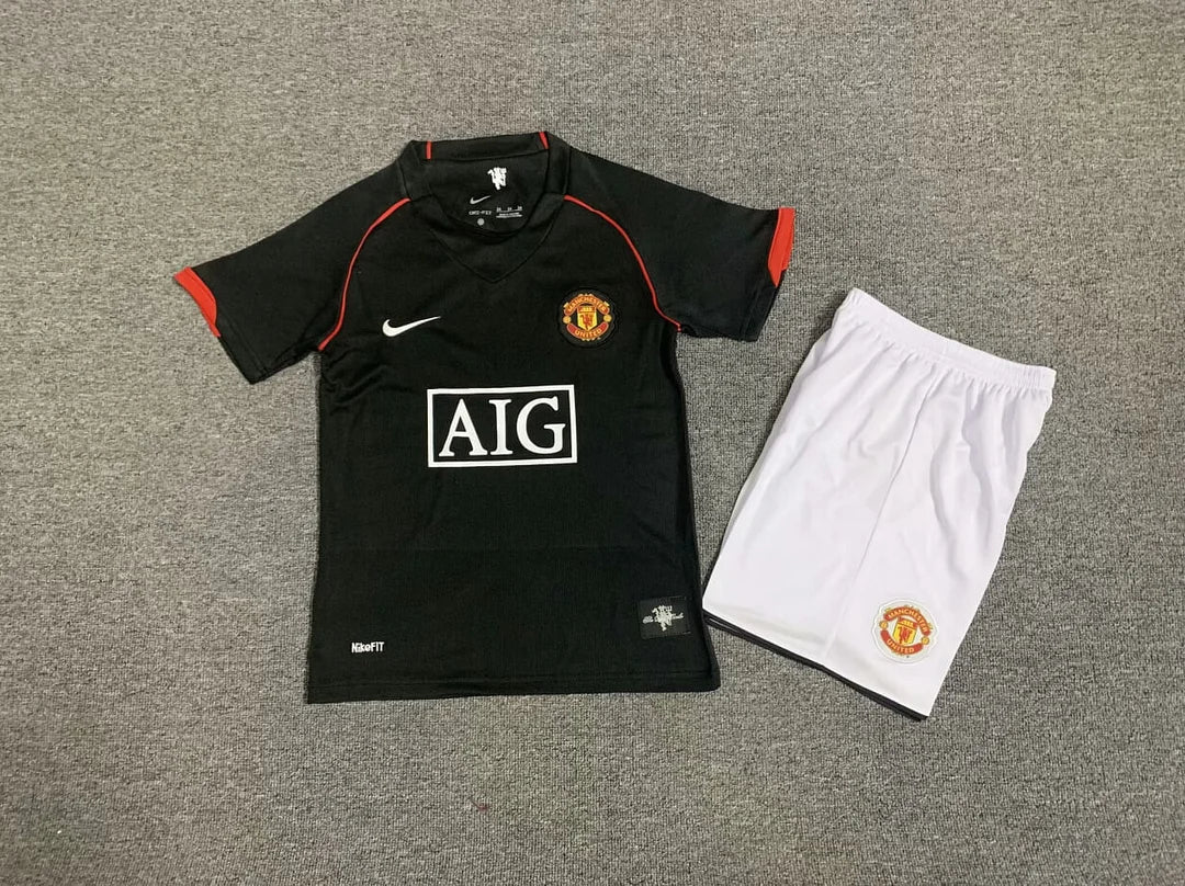 2007/2008 Retro Manchester United Third Away Football Shirt Kids Size