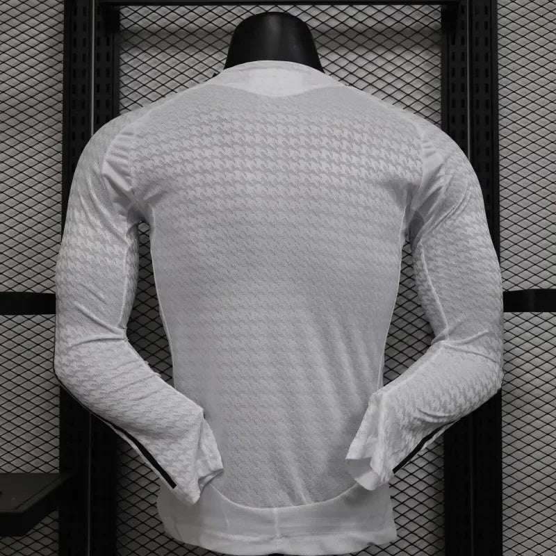 2024/2025 Long Sleeve Real Madrid Home Football Shirt