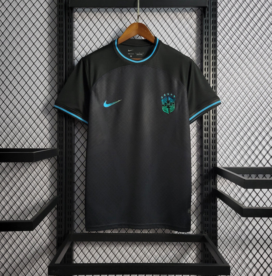 Brazil 2024 Blackout Football Shirt