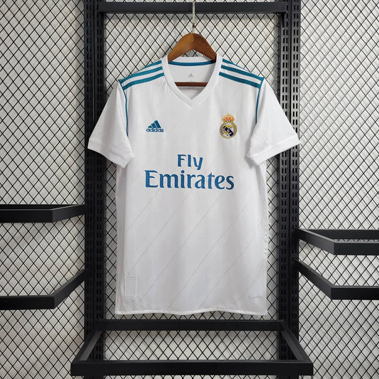 2017/2018 Retro Real Madrid Home Football Shirt
