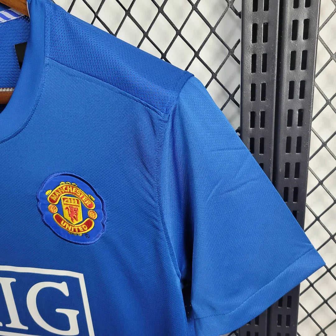 2007/2008 Retro Manchester United Away Football Shirt