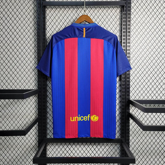 2016/2017 Retro Barcelona Home Football Shirt