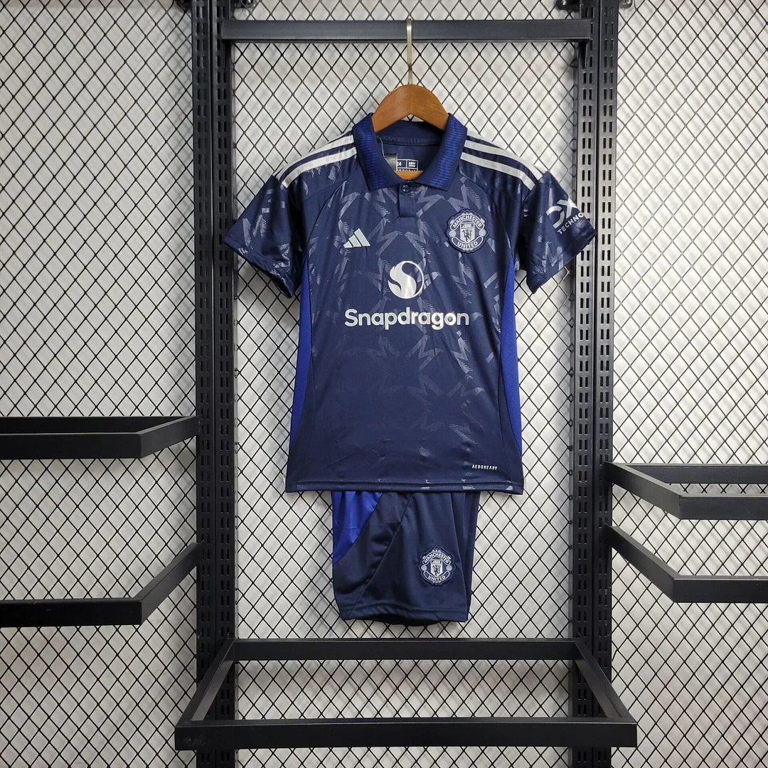 2024/2025 Manchester United Away Football Shirt Kids Size