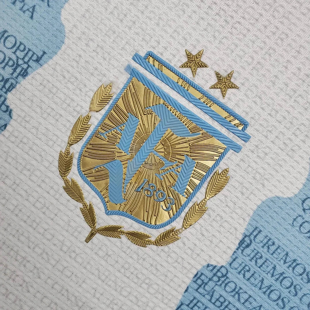 2021 Retro Argentina Soccer Jersey Maradona Special Emblem Football Shirt