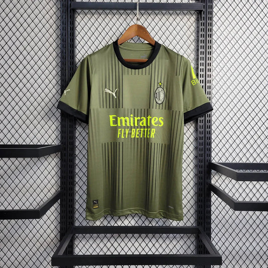 2022/2023 AC Milan Third Away Football Shirt