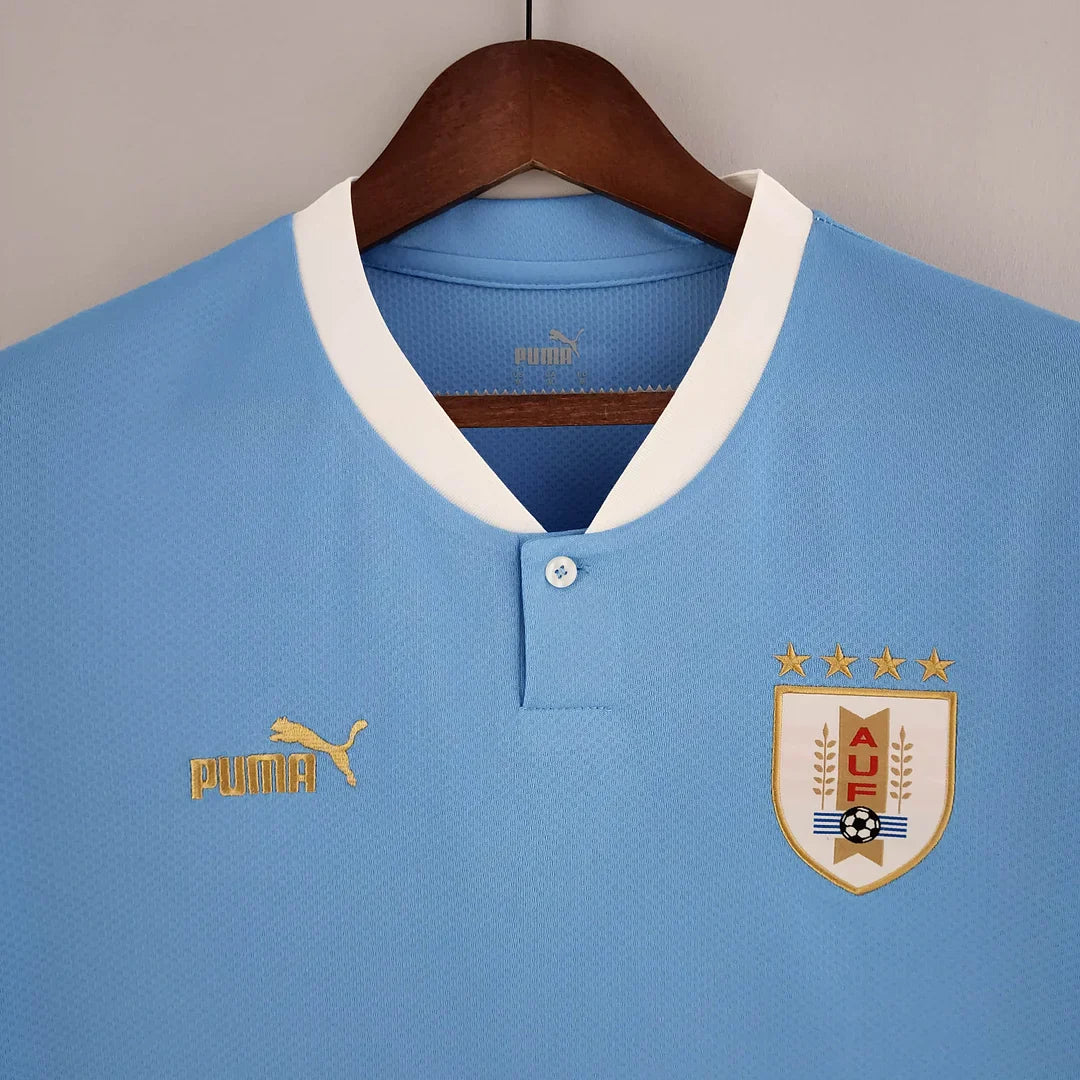 2022 FIFA World Cup Uruguay Home Football Shirt