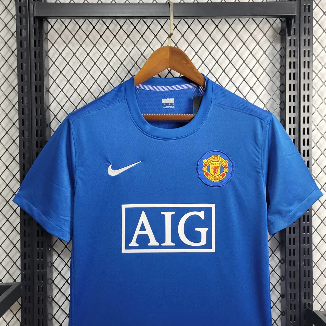 2007/2008 Retro Manchester United Away Football Shirt