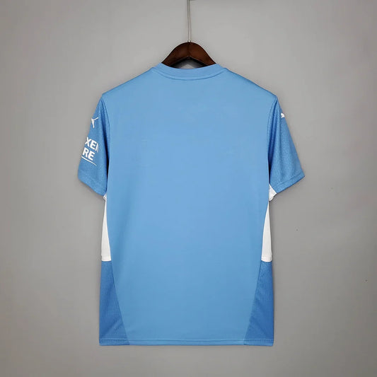 2021/2022 Retro Manchester City Home Football Shirt