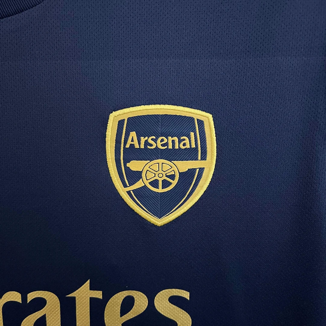 2023 Arsenal French Special Edition Blue Football Shirt