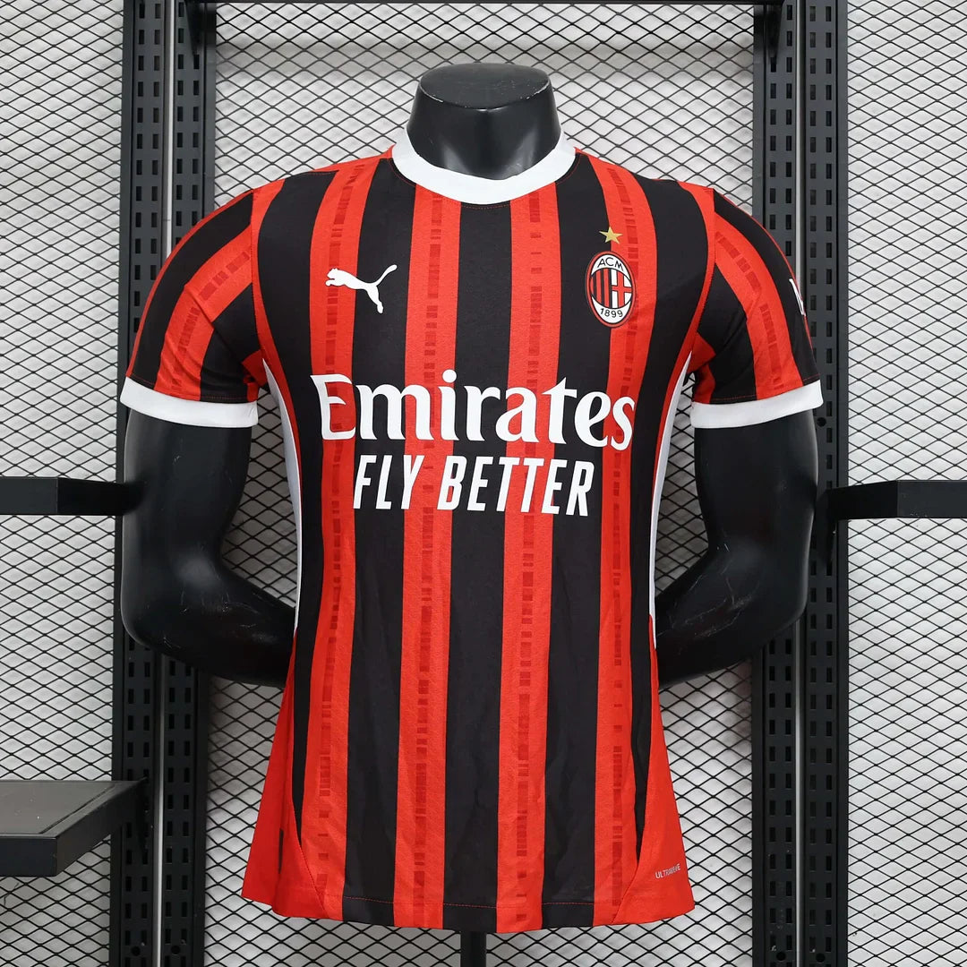 2024/2025 AC Milan Home Football Shirt - Player Version