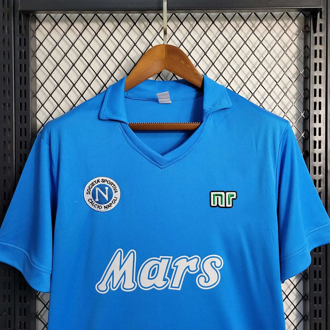 1988/1989 Retro Napoli Home Football Shirt