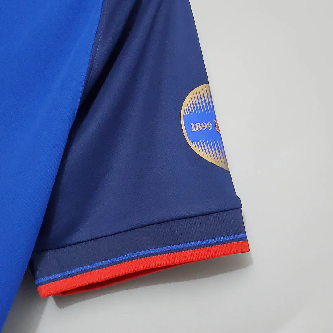 1999/2000 Retro Barcelona Home 100th Anniversary Version Football Shirt