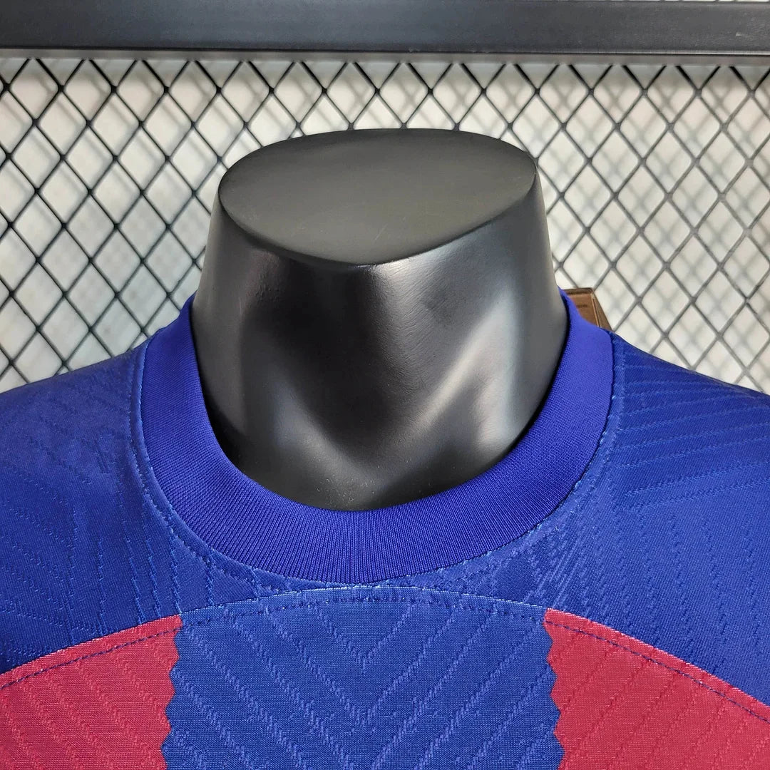 2023/2024 Barcelona Home Football Shirt - Player Version