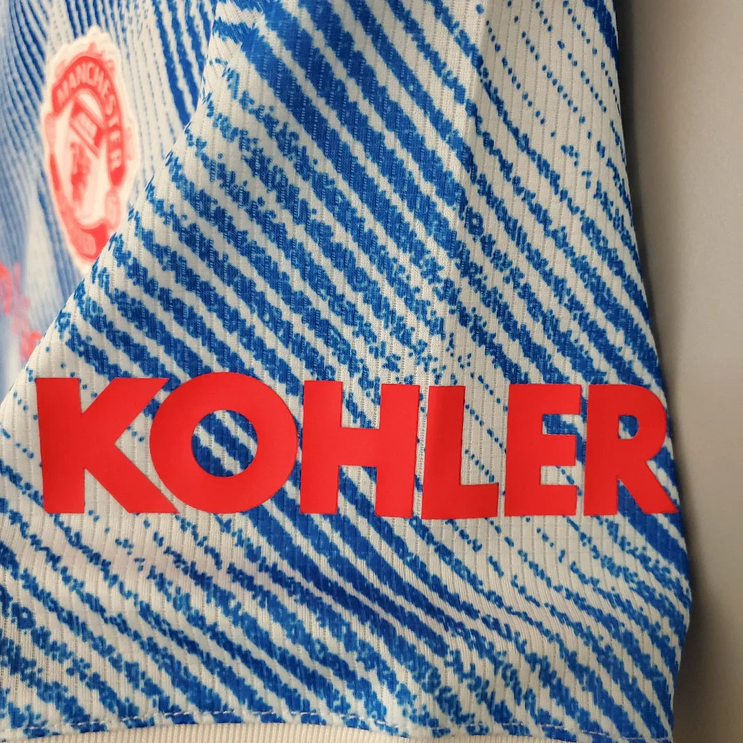 Manchester United Football Shirt Away 2021/2022 Retro 1:1 Thai Quality