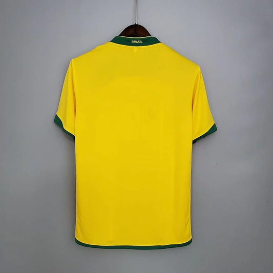 2006 Retro Brazil Home Football Shirt