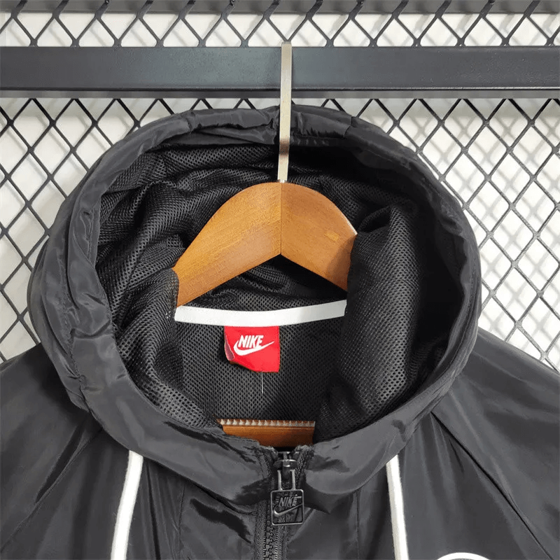 2023/2024 PSG Windbreaker Black And White