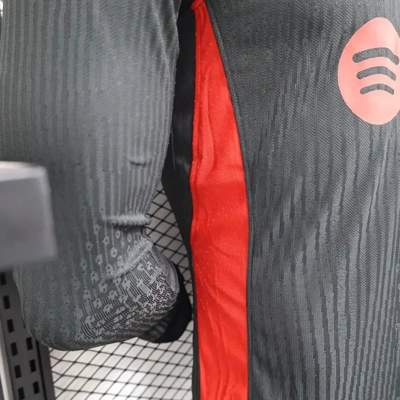 2024/2025 Long Sleeve Barcelona Away Football Shirt - Player Version