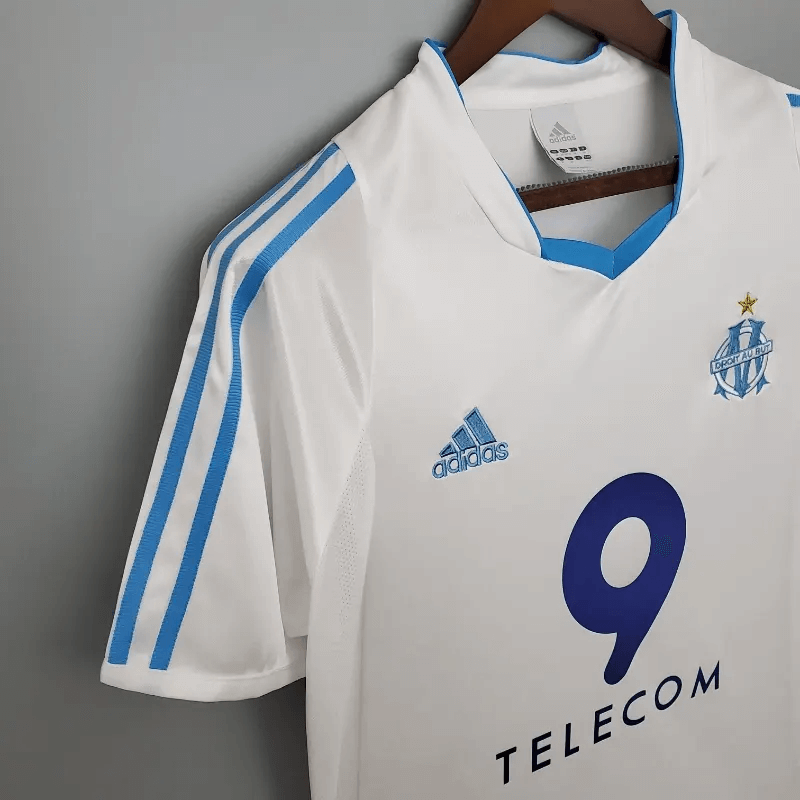 2002/2003 Retro Olympique de Marseille Home Football Shirt