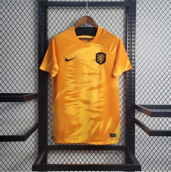 2022 FIFA World Cup Netherlands National Team Home Football Shirt