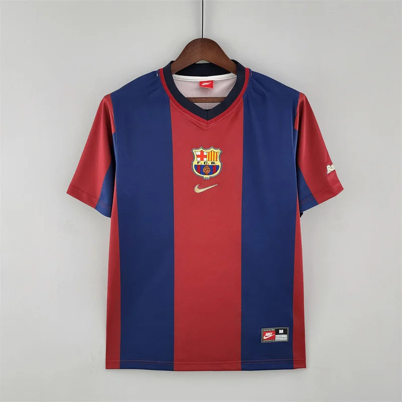 1998/1999 Retro Barcelona Home Football Shirt