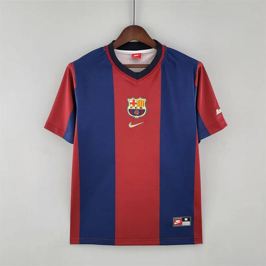 1998/1999 Retro Barcelona Home Football Shirt