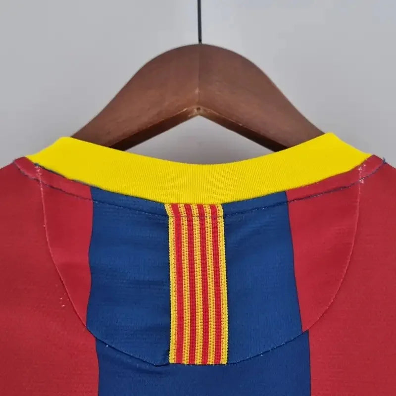 2010/2011 Retro Long Sleeve Barcelona Home Football Shirt