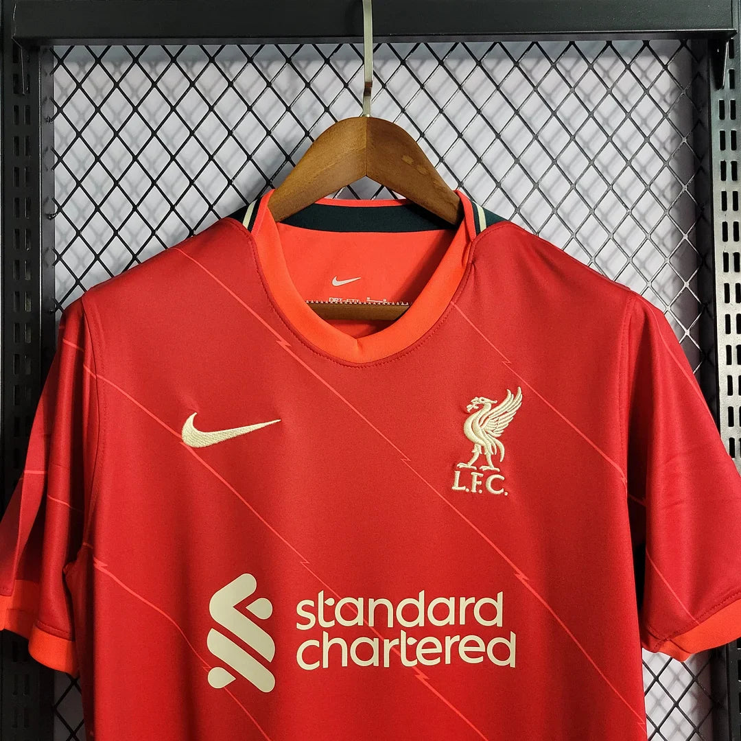 2021/2022 Retro Liverpool Home Football Shirt