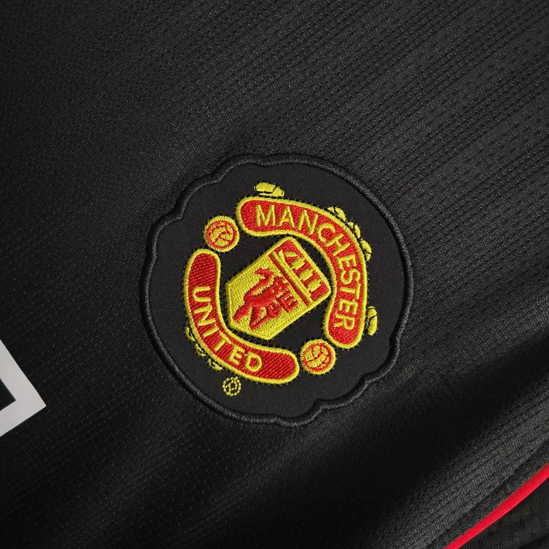 2007/2008 Retro Manchester United long Sleeve Away Football Shirt