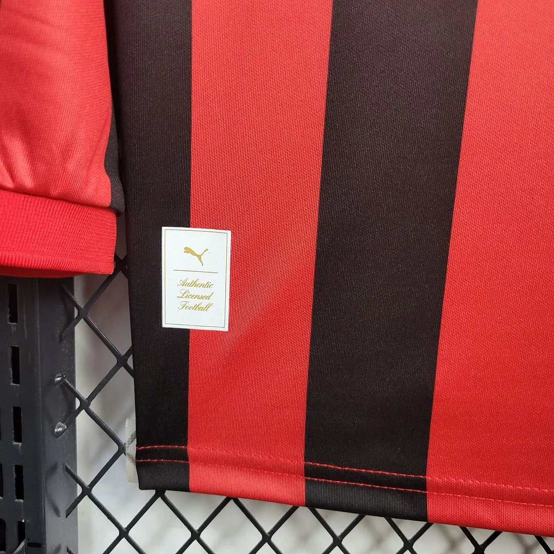 2024/2025 Long Sleeve AC Milan 125th Anniversary Football Shirt