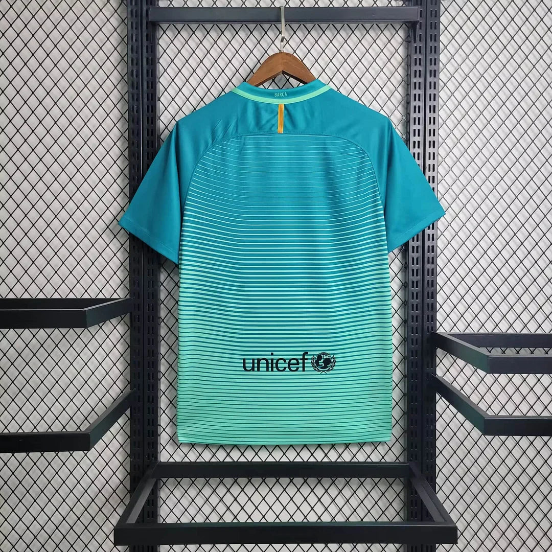 2016/2017 Retro Barcelona Third Away Football Shirt