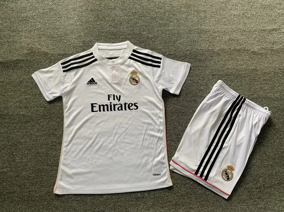 2014/2015 Retro Real Madrid Home Football Shirt Kids Size