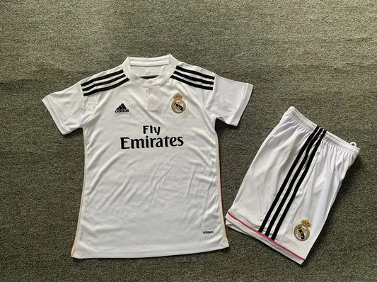 2014/2015 Retro Real Madrid Home Football Shirt Kids Size