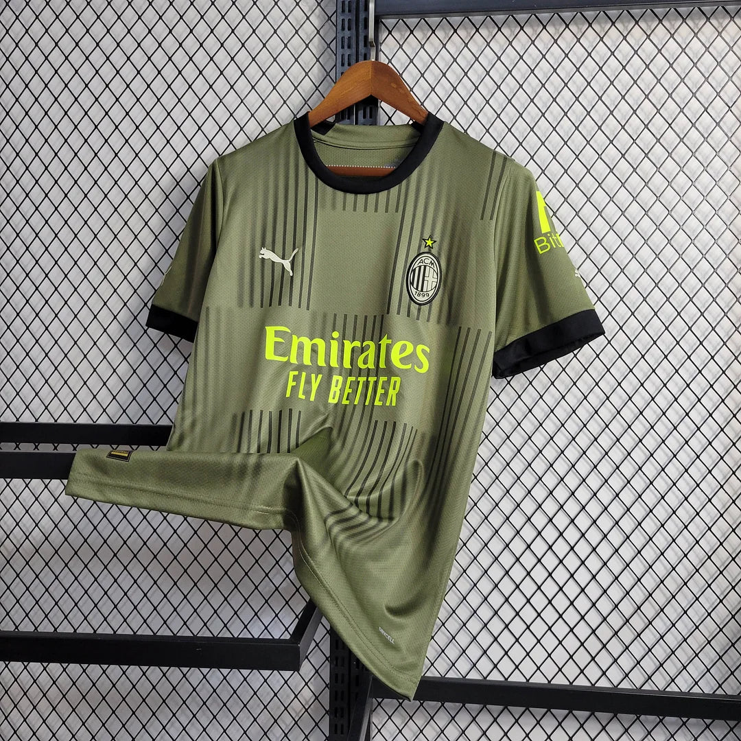 2022/2023 AC Milan Third Away Football Shirt