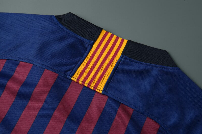 2018/2019 Retro Barcelona Home Football Shirt
