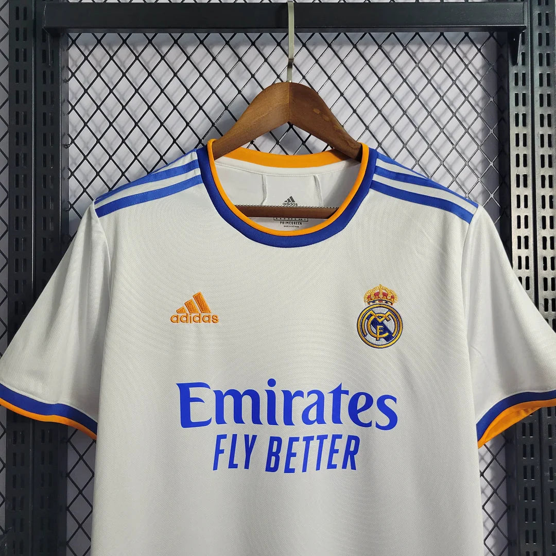 2021/2022 Retro Real Madrid Home Football Shirt
