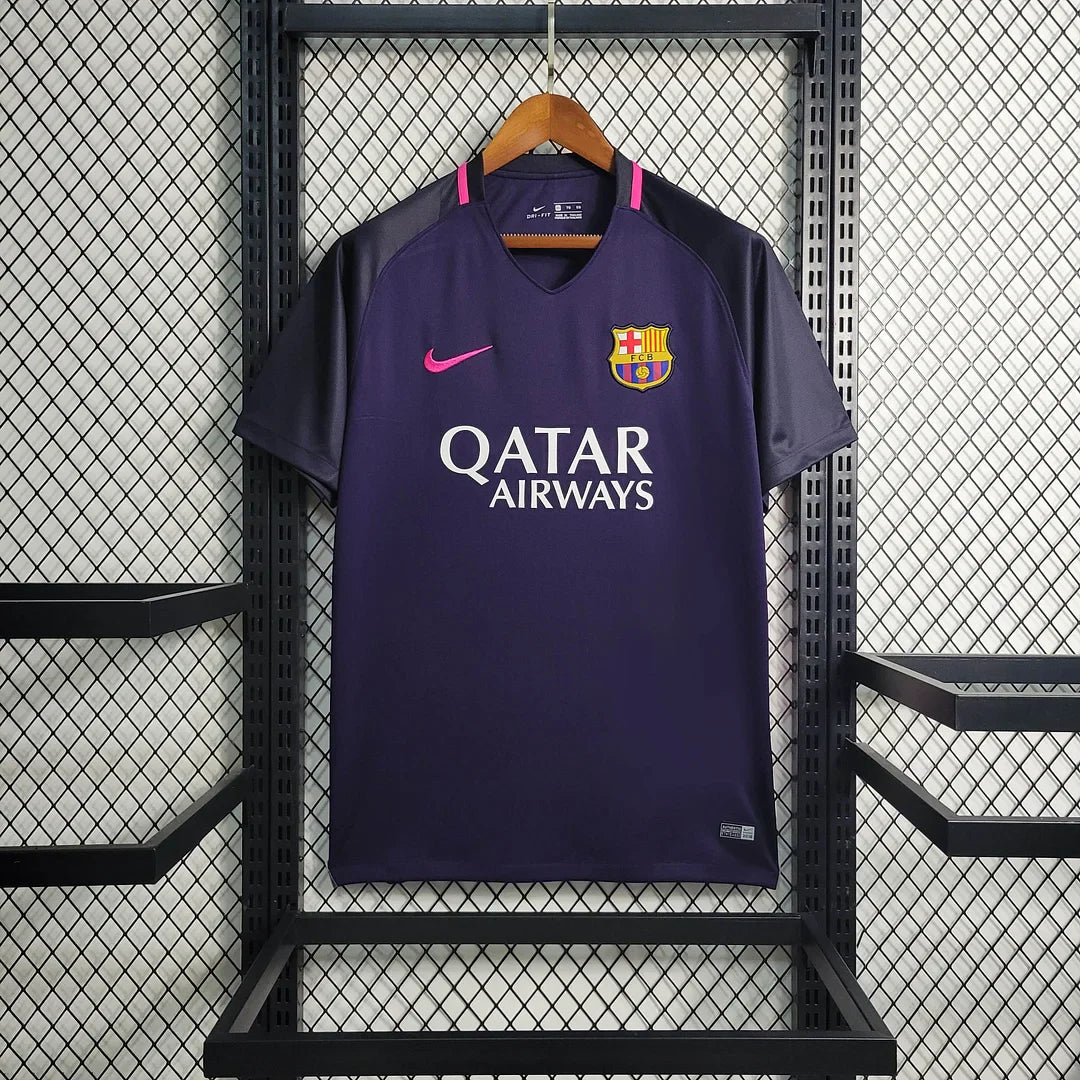 2016/2017 Retro Barcelona Away Football Shirt