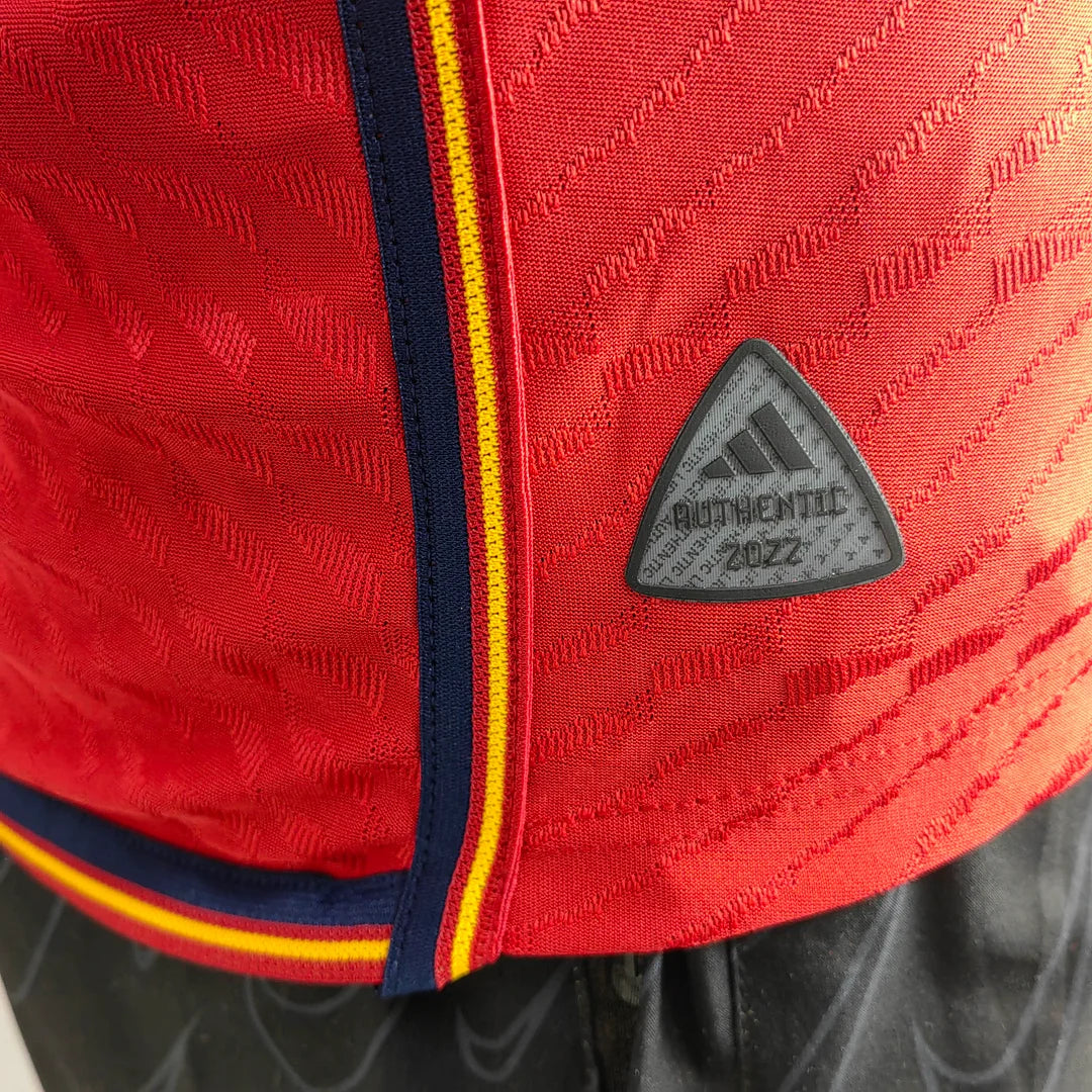 2022 FIFA World Cup Spain Home Football Shirt - Player Version