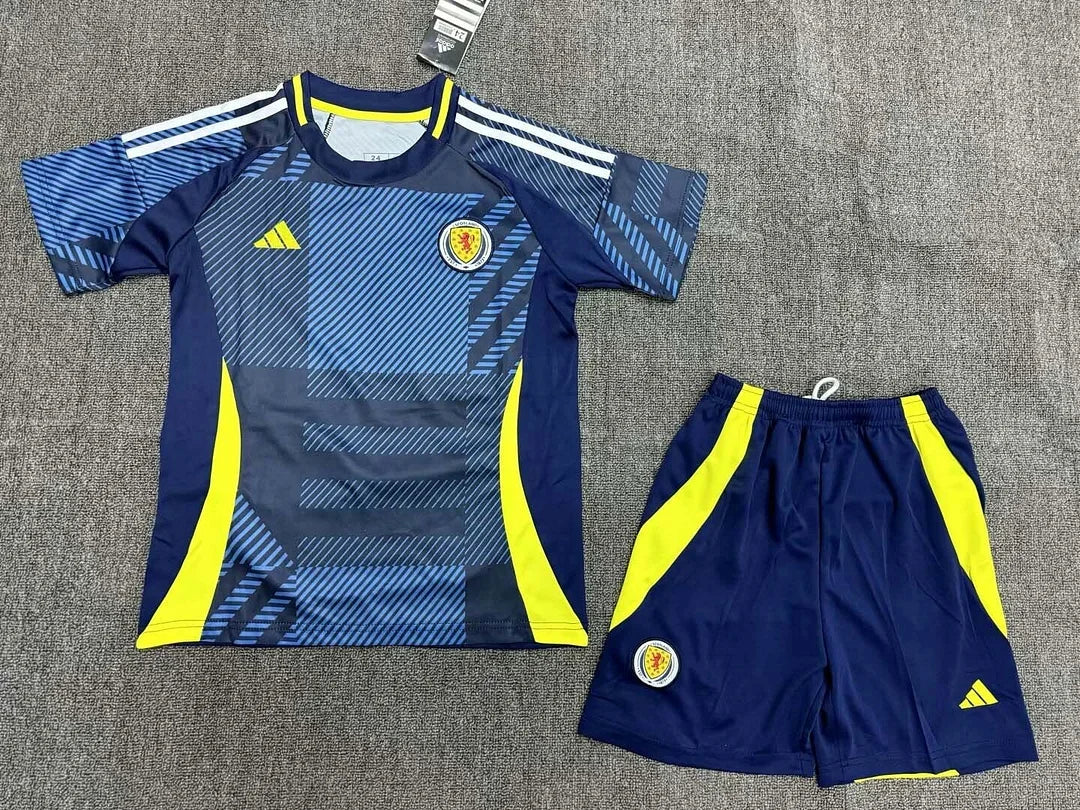 2024 Scotland National Team Home Football Shirt Kids Size