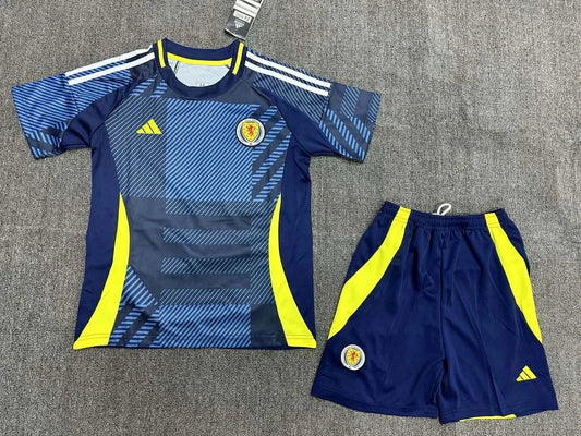 2024 Scotland National Team Home Football Shirt Kids Size