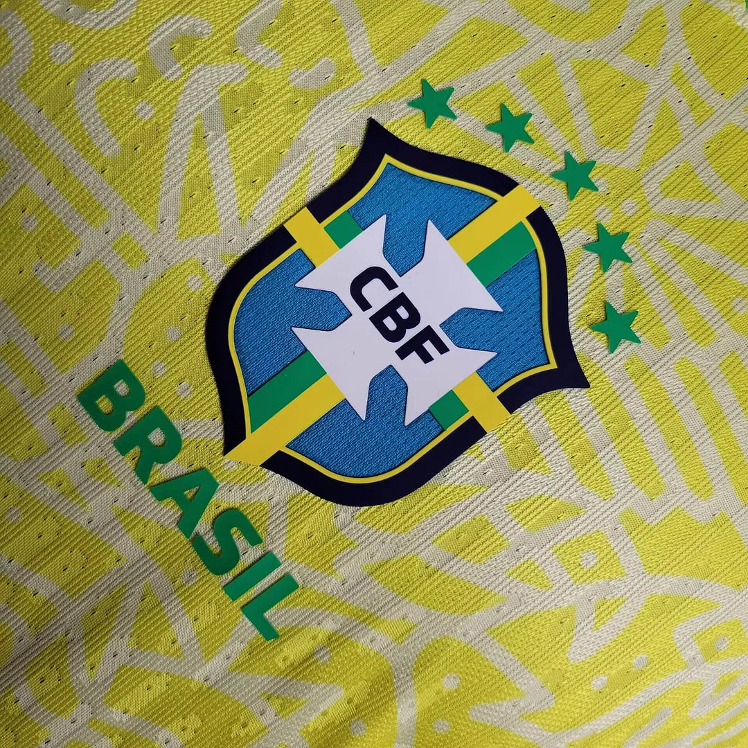 2024 Brazil Home Football Shirt - Player Version