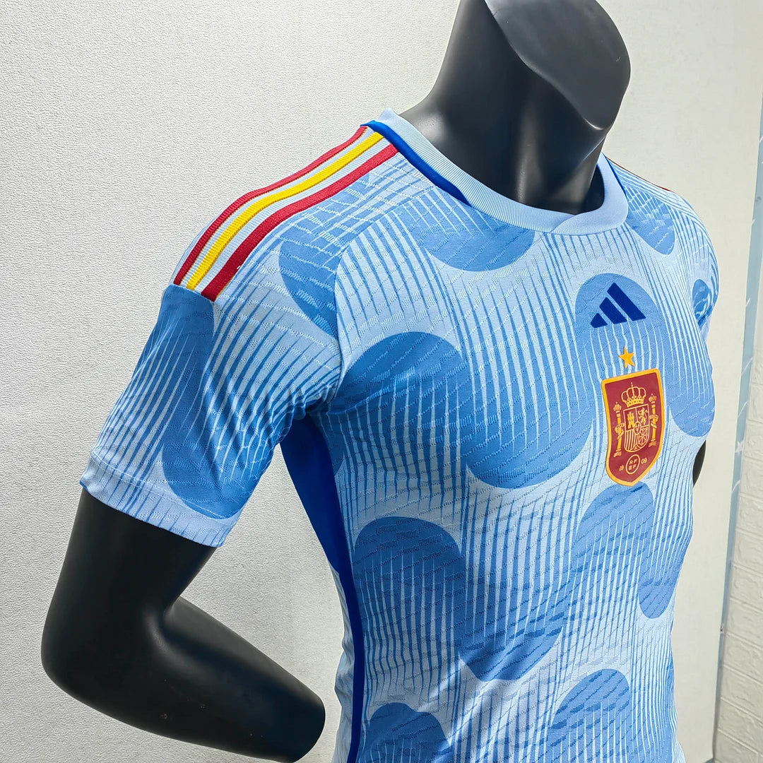 2022 FIFA World Cup Spain Away Football Shirt - Player Version