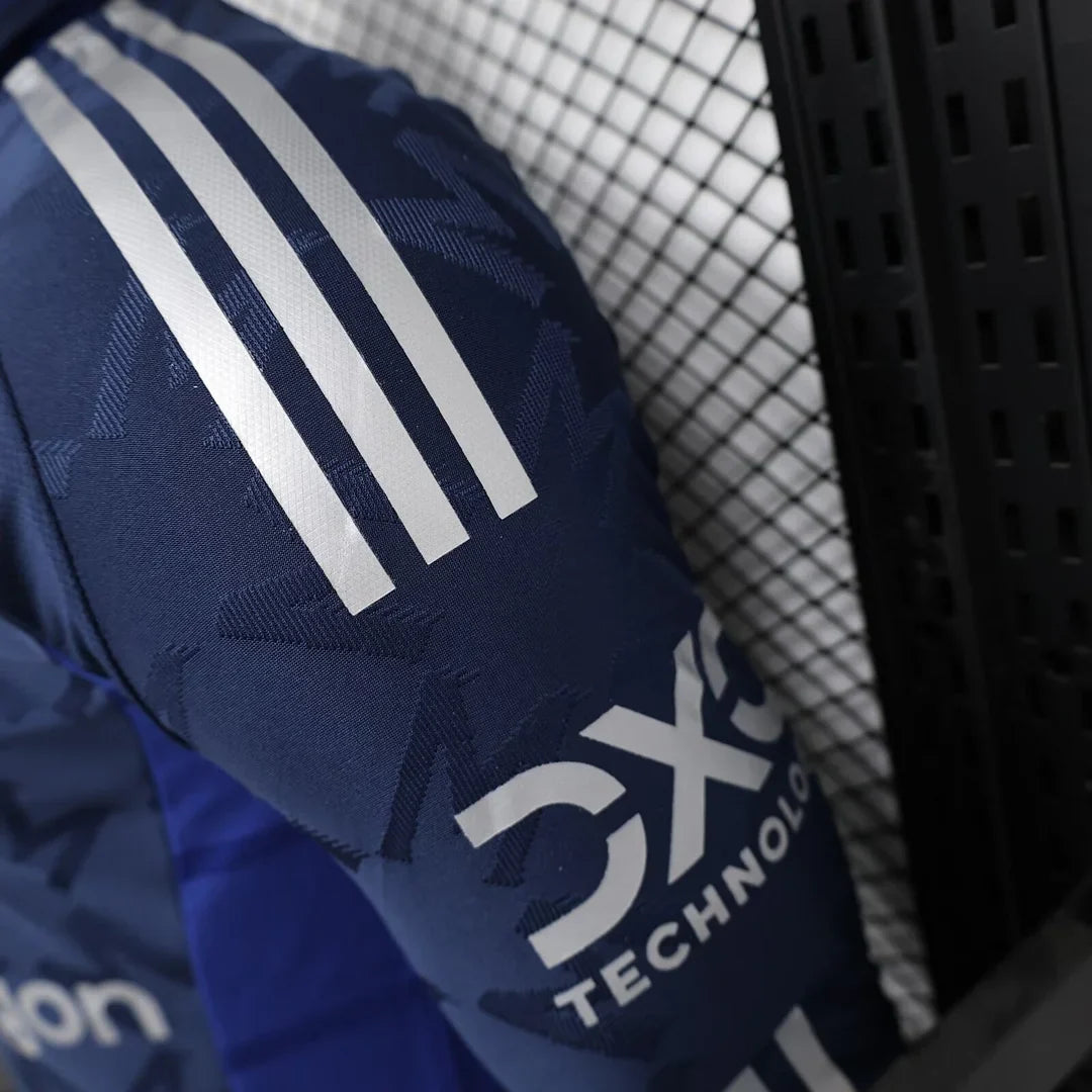 2024/2025 Long Sleeve Player Version Manchester United Away Football Shirt