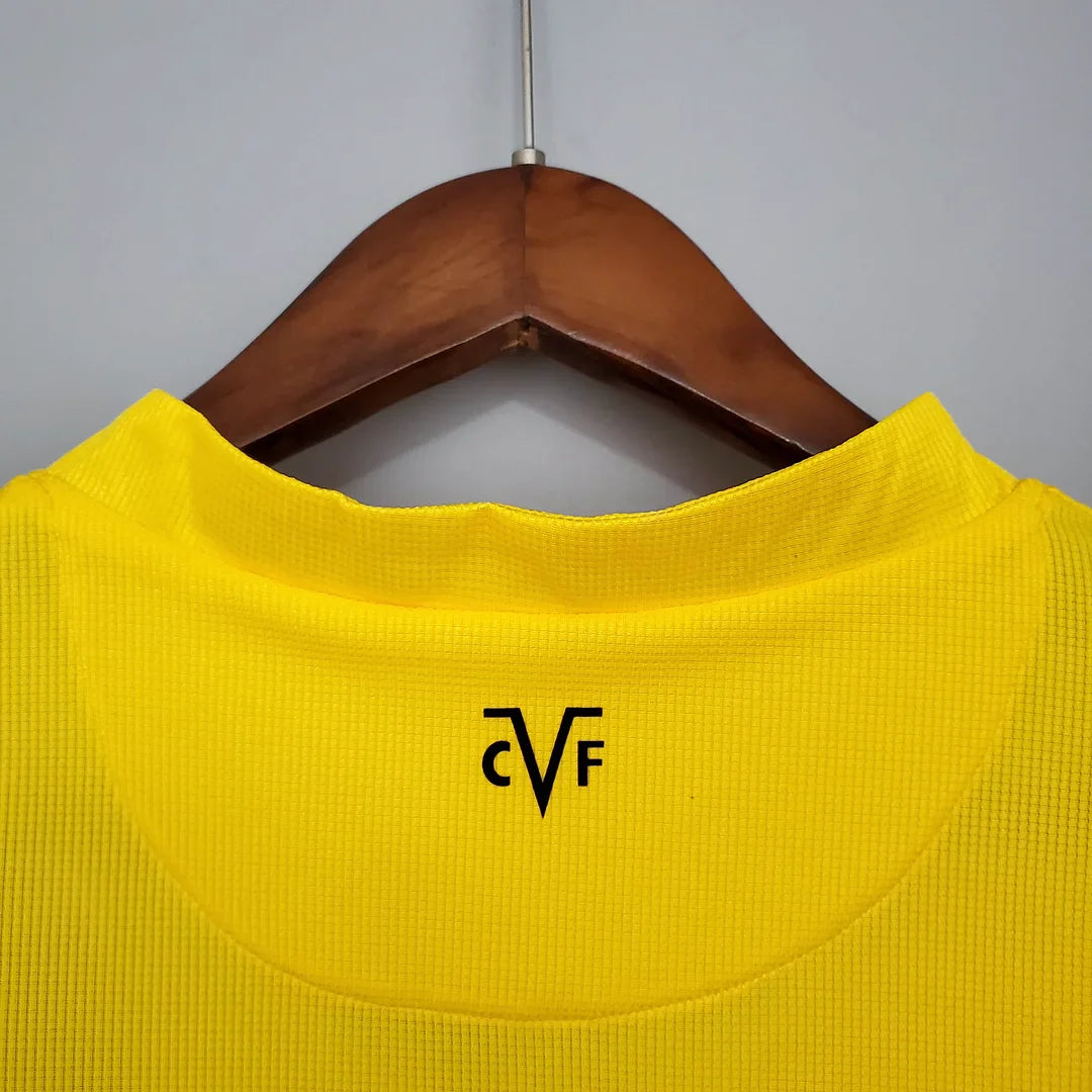2021/2022 Villarreal Home Retro Football Shirt