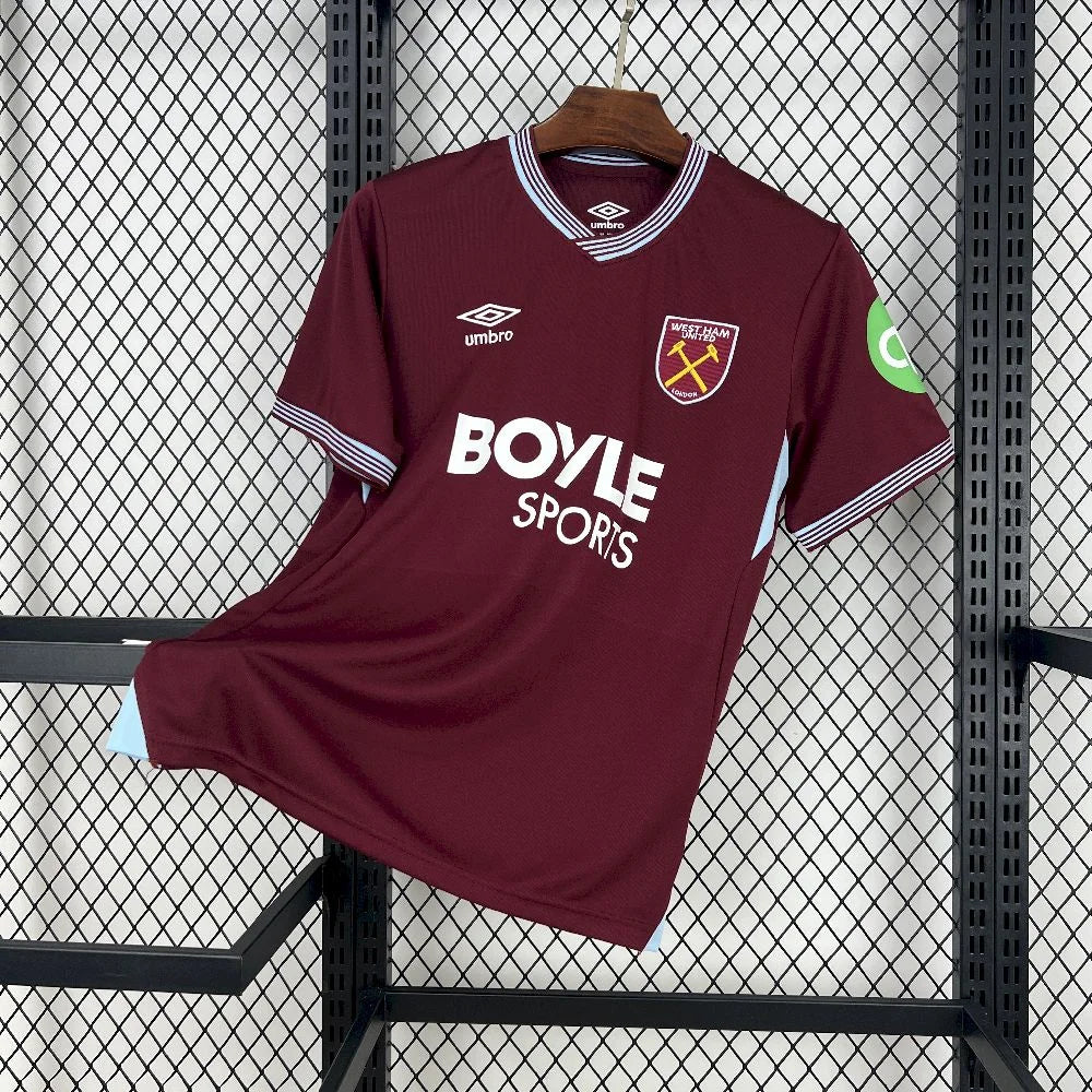 2025/2026 West Ham United Home Football Shirt