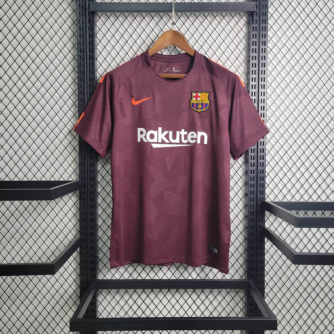 2017/2018 Retro Barcelona Third Away Football Shirt